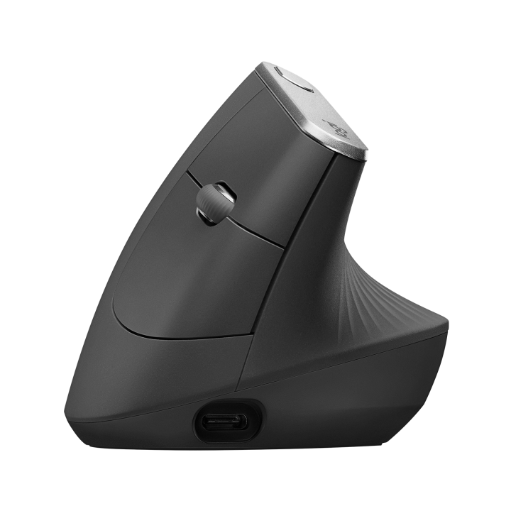 Logitech MX Vertical Graphite — vue constructeur 3