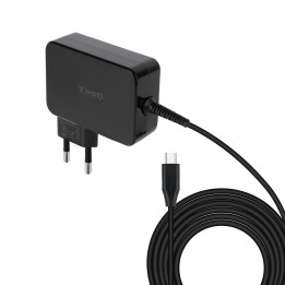 TooQ TQLC-USBCGAN90PD chargeur d'appareils mobiles Ordinateur portable Noir Secteur Intérieure — vue 1