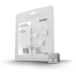 Lindy Bloqueurs de ports USB A, 10 pièces, Blanc — vue 1