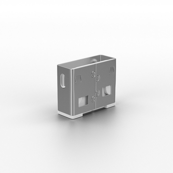Lindy Bloqueurs de ports USB A, 10 pièces, Blanc — vue 3