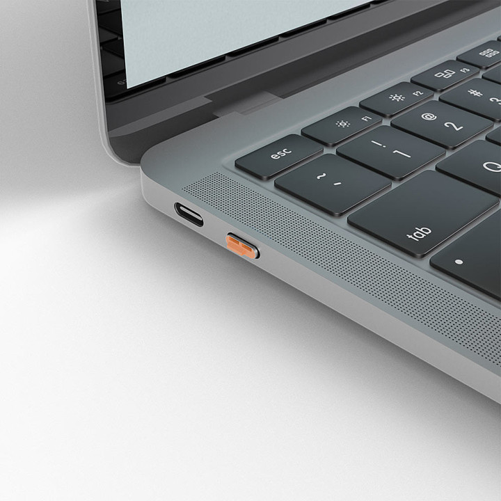 Lindy Bloqueurs de port USB Type C, orange, 10 pièces — vue 4