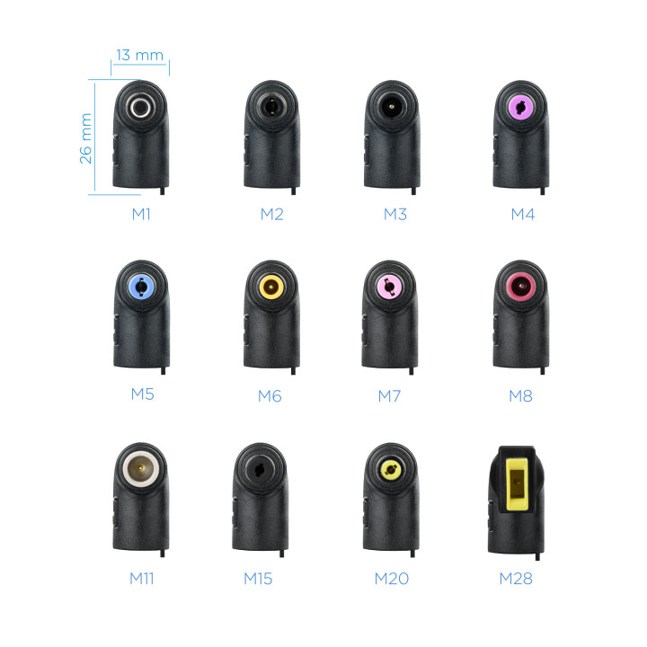 TooQ TQLC-90BS02AT adaptateur de puissance & onduleur Intérieure 90 W Noir — vue 2