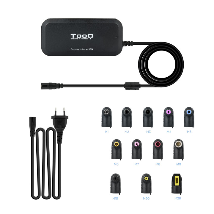 TooQ TQLC-90BS02AT adaptateur de puissance & onduleur Intérieure 90 W Noir — vue 5