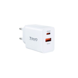 TooQ TQWC-2SC04WT chargeur d'appareils mobiles Universel Blanc Secteur Charge rapide Intérieure — vue 1
