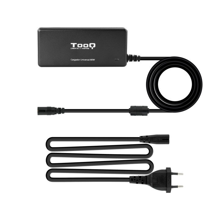 TooQ TQLC-65BS02AT adaptateur de puissance & onduleur Intérieure 65 W Noir — vue 3