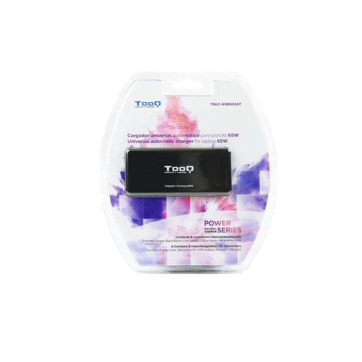 TooQ TQLC-65BS02AT adaptateur de puissance & onduleur Intérieure 65 W Noir — vue 5