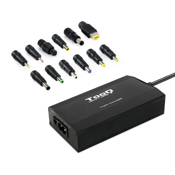 TooQ TQLC-100BS01M adaptateur de puissance & onduleur Auto/Indoor 100 W Noir — vue 1