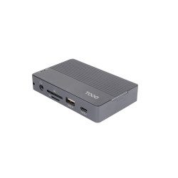 TooQ TQE-2242G Boîtier de disques de stockage Enceinte ssd Gris M.2