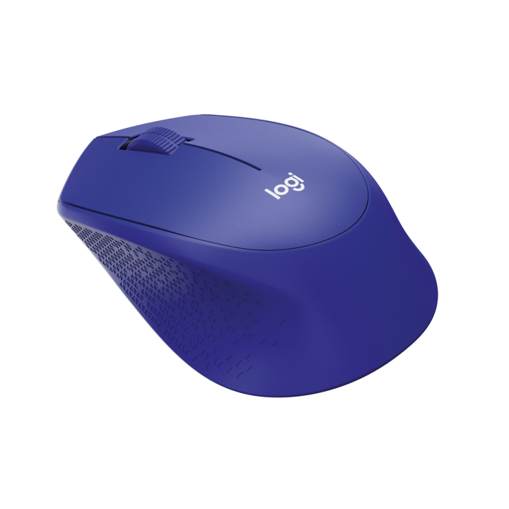 Logitech M330 Bleu — vue constructeur 3