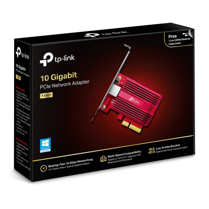 TP-Link TX401 carte réseau Interne Ethernet 10000 Mbit/s — vue 4