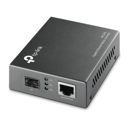 TP-Link Omada MC220L convertisseur de support réseau 1000 Mbit/s Multimode, Monomode Noir — vue 1