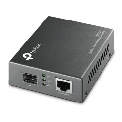 TP-Link Omada MC220L convertisseur de support réseau 1000 Mbit/s Multimode, Monomode Noir