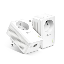 TP-Link TL-PA7017PKIT(FR) 1000 Mbit/s Ethernet/LAN Blanc 2 pièce(s) — vue 1