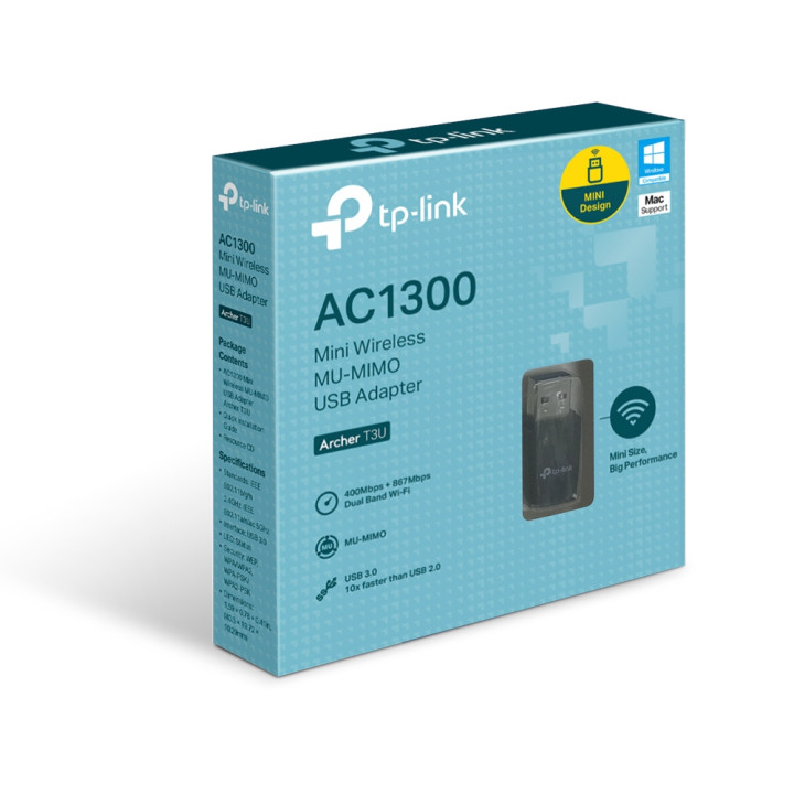 TP-Link Archer T3U WLAN 867 Mbit/s — vue 4