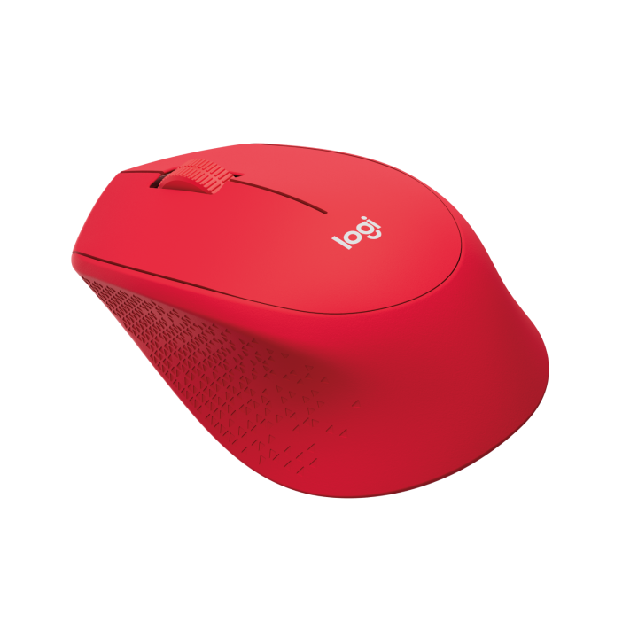 Logitech M330 Rouge — vue constructeur 3