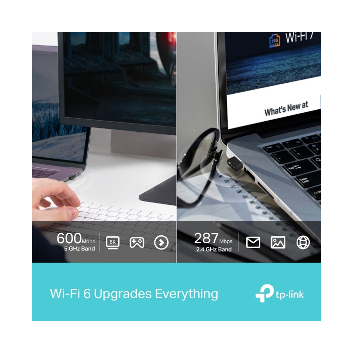 TP-Link Archer TX10UB Nano Bluetooth 600 Mbit/s — vue 2