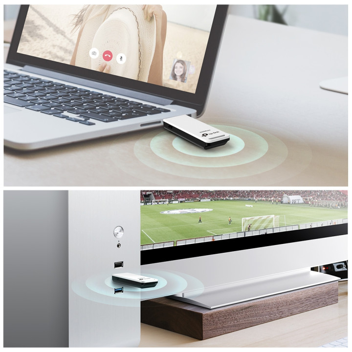 TP-Link TL-WN821N carte réseau WLAN 300 Mbit/s — vue 4