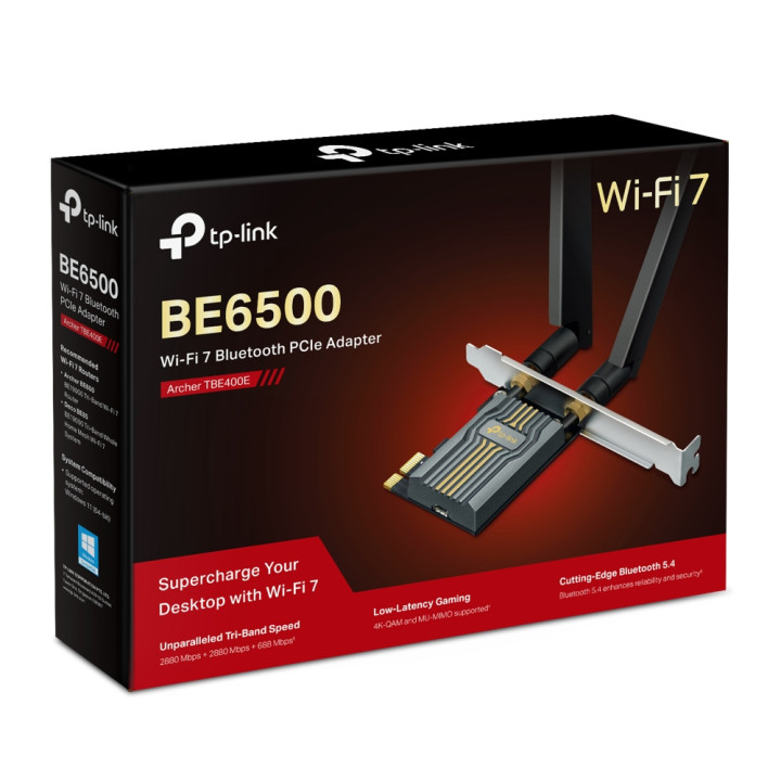 TP-Link BE6500 Interne WLAN / Bluetooth 2880 Mbit/s — vue 4