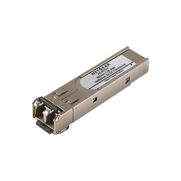 NETGEAR AGM731F module émetteur-récepteur de réseau Fibre optique 1250 Mbit/s SFP 850 nm — vue 1
