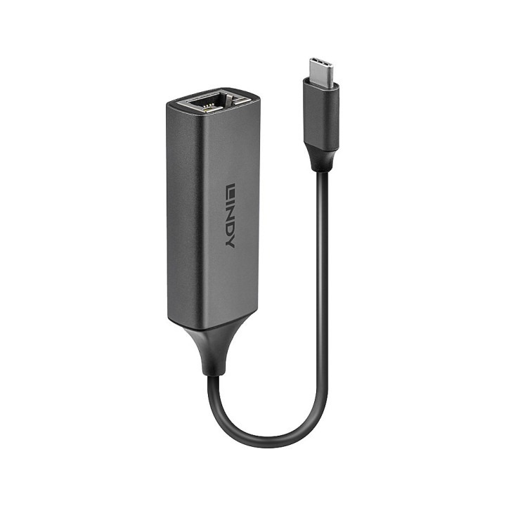 Lindy Convertisseur USB 3.2 Type C vers Ethernet Gigabit — vue 1