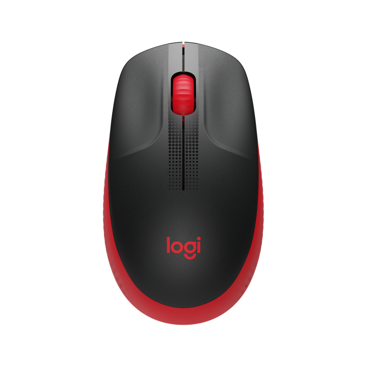 Logitech M190 Rouge — vue constructeur 1
