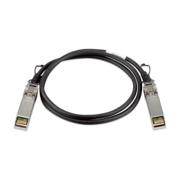 D-Link DEM-CB100S câble InfiniBand et à fibres optiques 1 m SFP+ Noir — vue 1