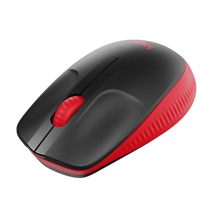 Logitech M190 Rouge — vue constructeur 3