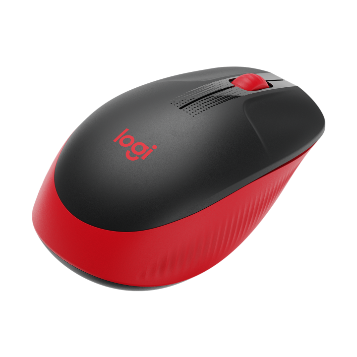 Logitech M190 Rouge — vue constructeur 4