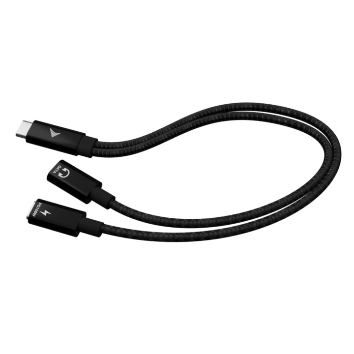 i-tec USB-C Cable Splitter Audio/Data + Power Delivery 100W — vue 1
