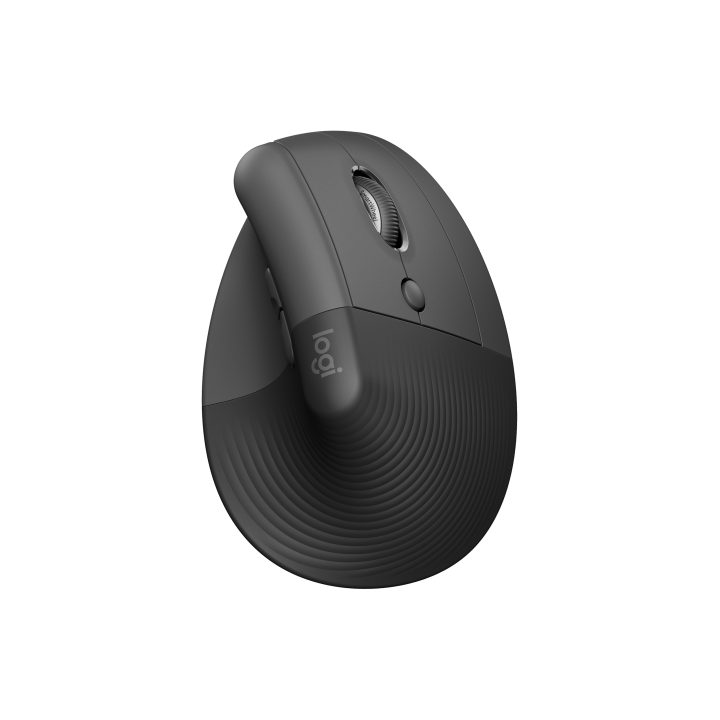 Logitech Lift Graphite — vue constructeur 1