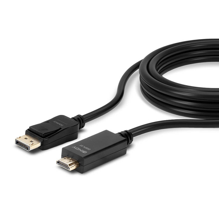 Lindy Câble adaptateur DisplayPort vers HDMI 4K30Hz, 2m — vue 5