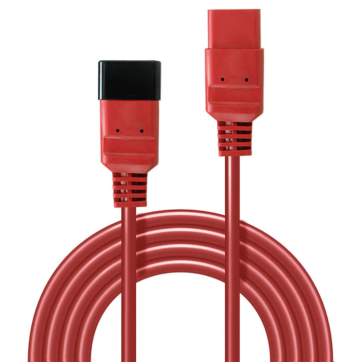 Lindy Rallonge secteur C20 vers C19, rouge, 1m — vue 2