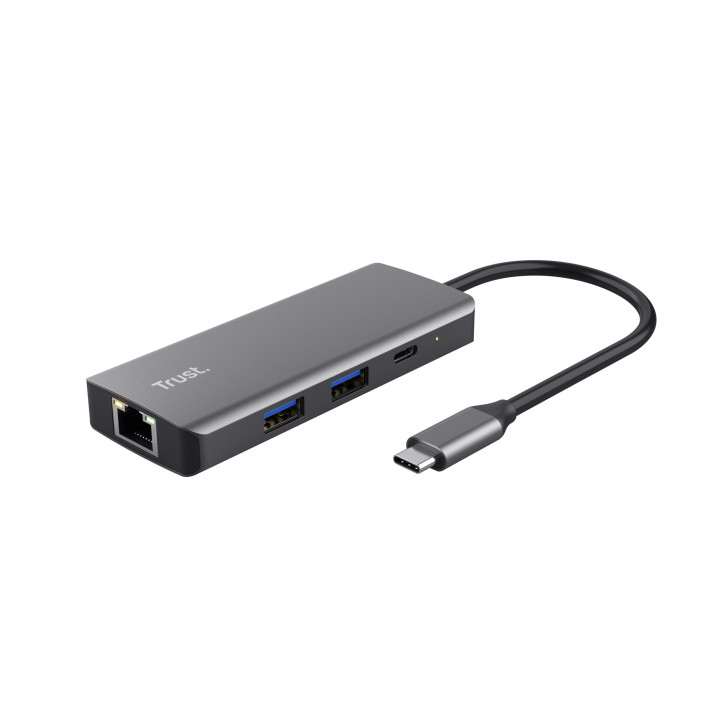 Trust Dalyx USB Type-C 1000 Mbit/s Argent — vue 1