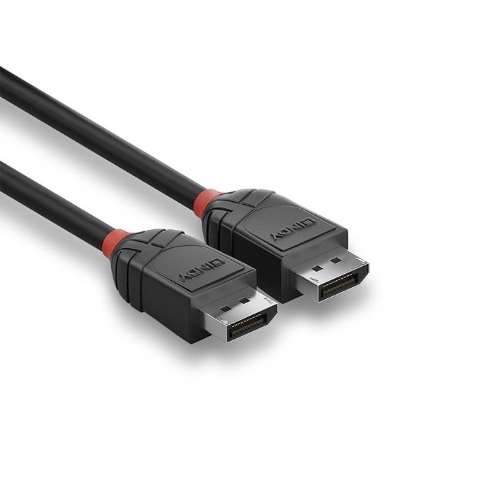 Lindy Câble DisplayPort 1.2, Black Line, 2m — vue 3