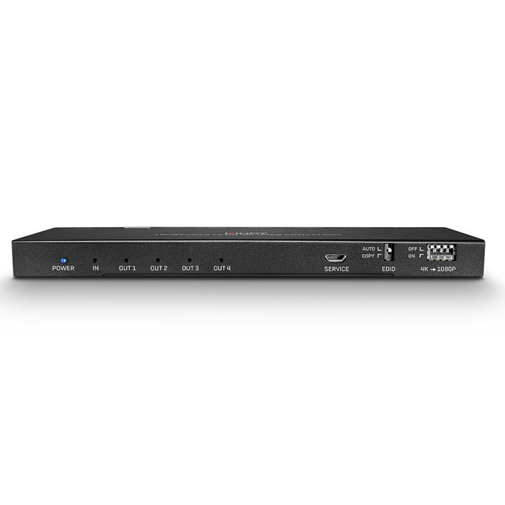 Lindy Splitter HDMI 18G avec Audio & Downscaling, 4 Ports — vue 2