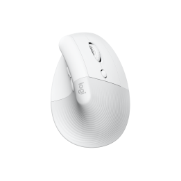Logitech Lift Blanc cassé — vue constructeur 1