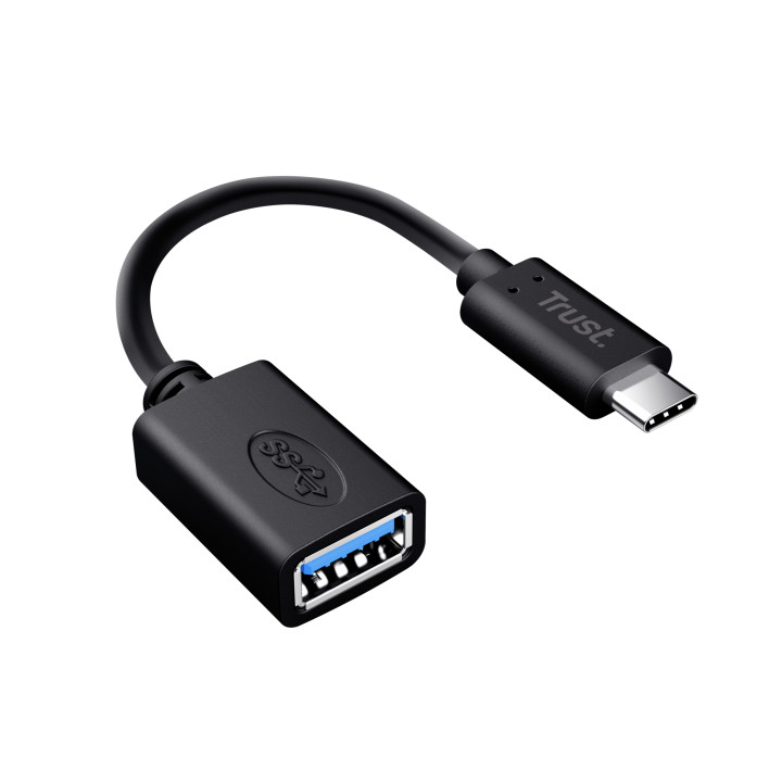 Trust 20967 câble USB 0,09 m USB C USB A Noir — vue 2