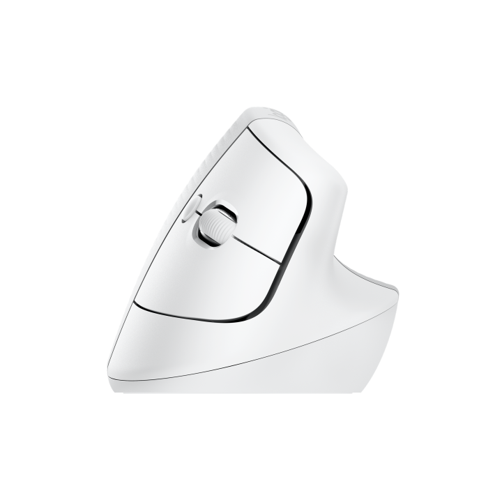 Logitech Lift Blanc cassé — vue constructeur 2