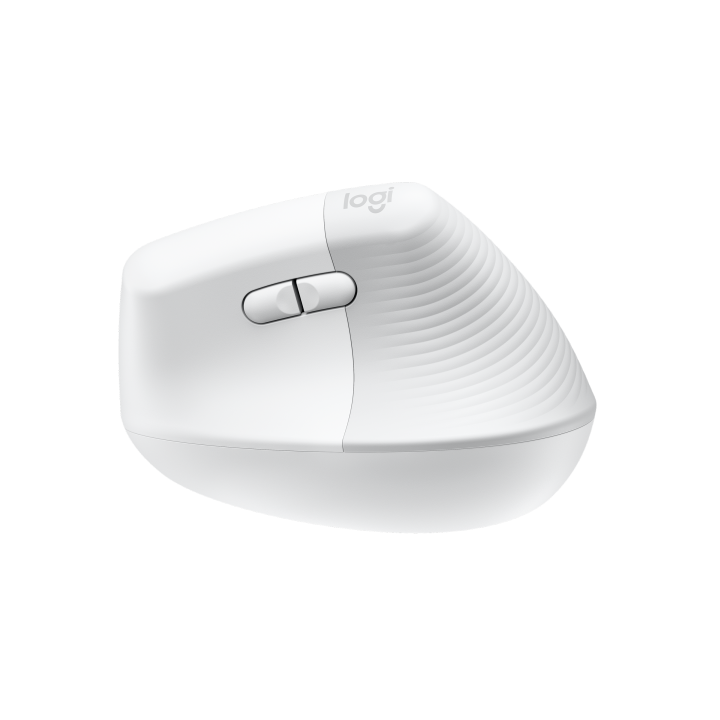 Logitech Lift Blanc cassé — vue constructeur 3