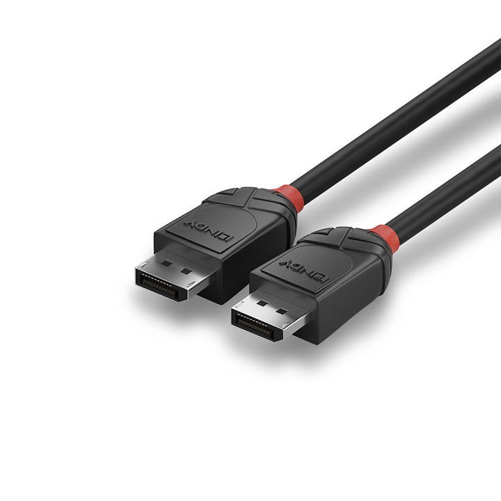 Lindy Câble DisplayPort 1.2, Black Line, 1.5m — vue 5