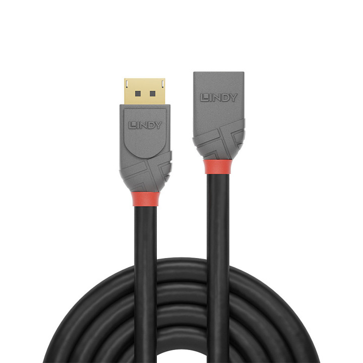 Lindy Rallonge DisplayPort 1.4 Anthra Line, 3m — vue 2