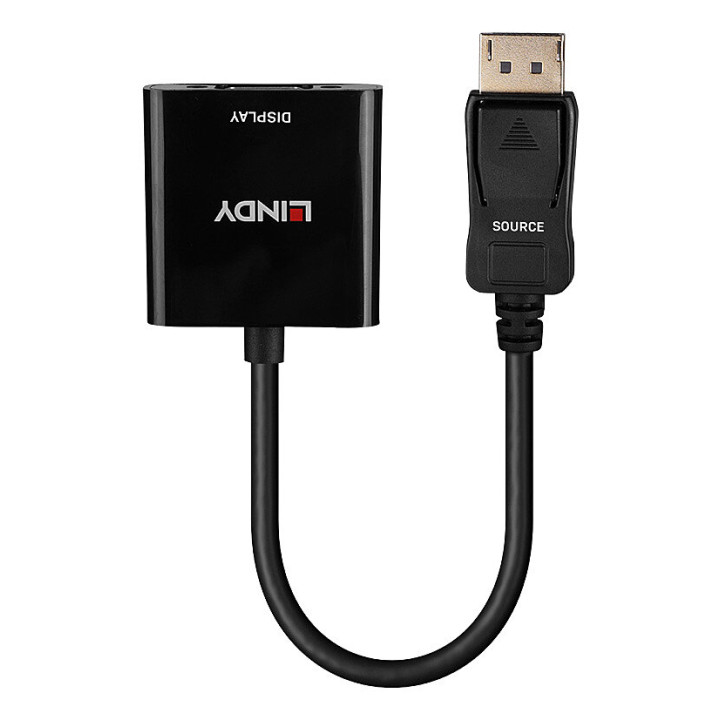 Lindy Convertisseur actif DisplayPort vers VGA — vue 2