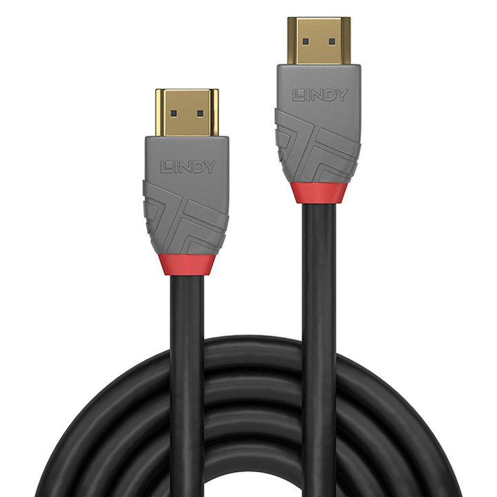 Lindy Câble HDMI High Speed, Anthra Line, 1m — vue 2