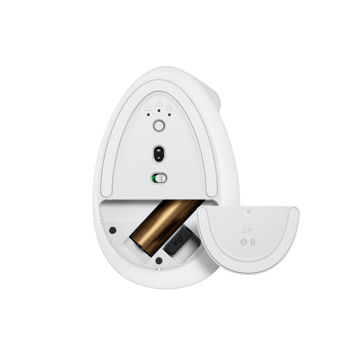 Logitech Lift Blanc cassé — vue constructeur 5