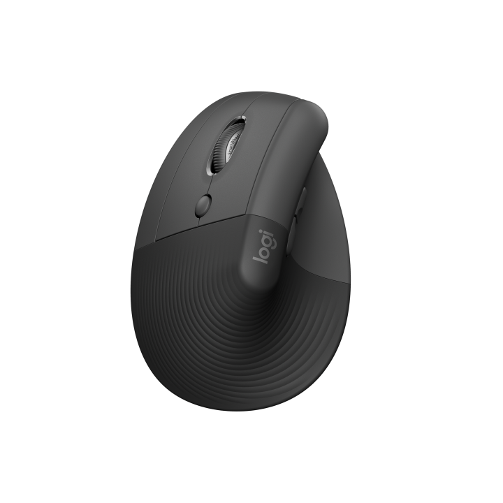 Logitech Lift Graphite — vue constructeur 1