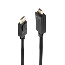 Lindy Câble adaptateur DisplayPort vers HDMI 4K30Hz de 1m