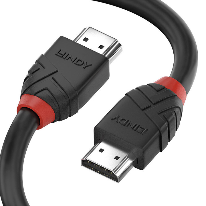 Lindy Câble HDMI 3m 8K60Hz, ligne noire — vue 3