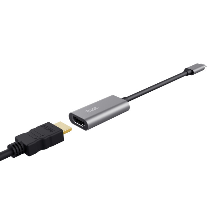 Trust Dalyx adaptateur graphique USB Gris — vue 2