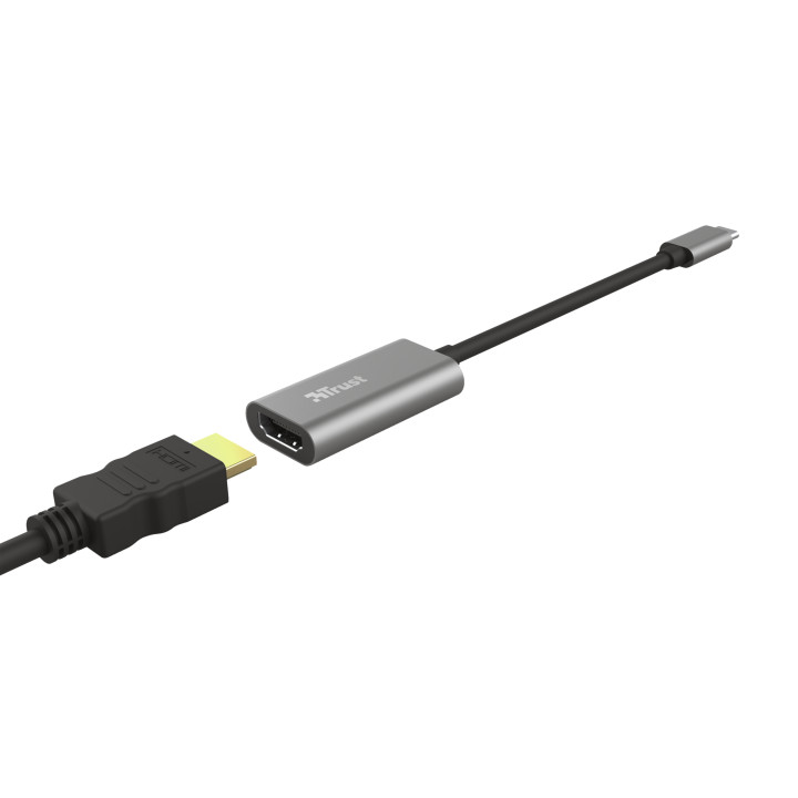 Trust Dalyx adaptateur graphique USB Gris — vue 3