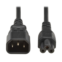 Eaton P014-02M-EU câble électrique Noir 2 m IEC C14 IEC C5 — vue 1